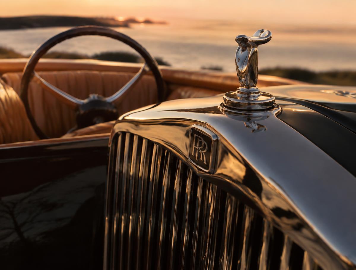 Classic car detail